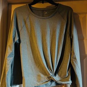 Apana Women's Knotted Sweatshirt - Gray